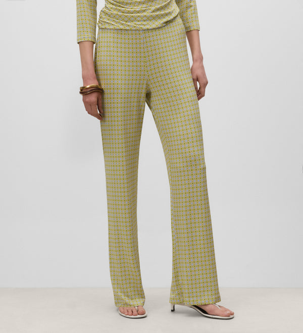 Pantalón elástico estampado