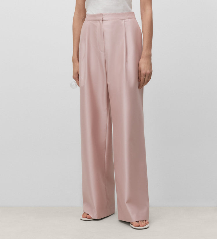 Pantalon large à pinces