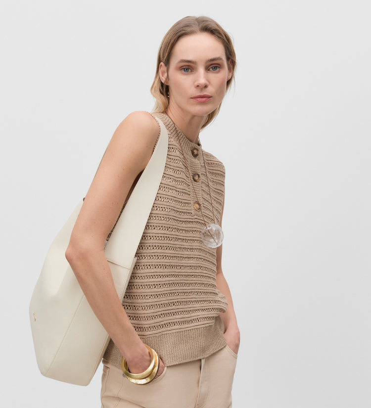 Sac cabas en cuir