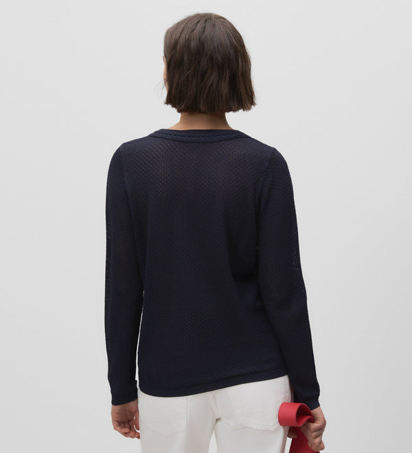 Chaqueta tricot cremallera