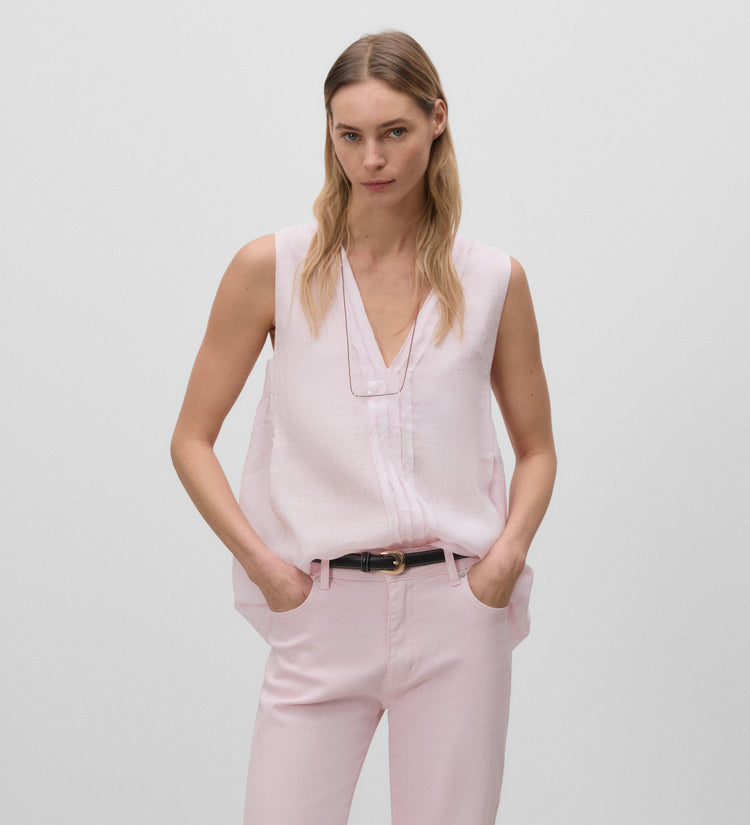 Ceinture fine en cuir