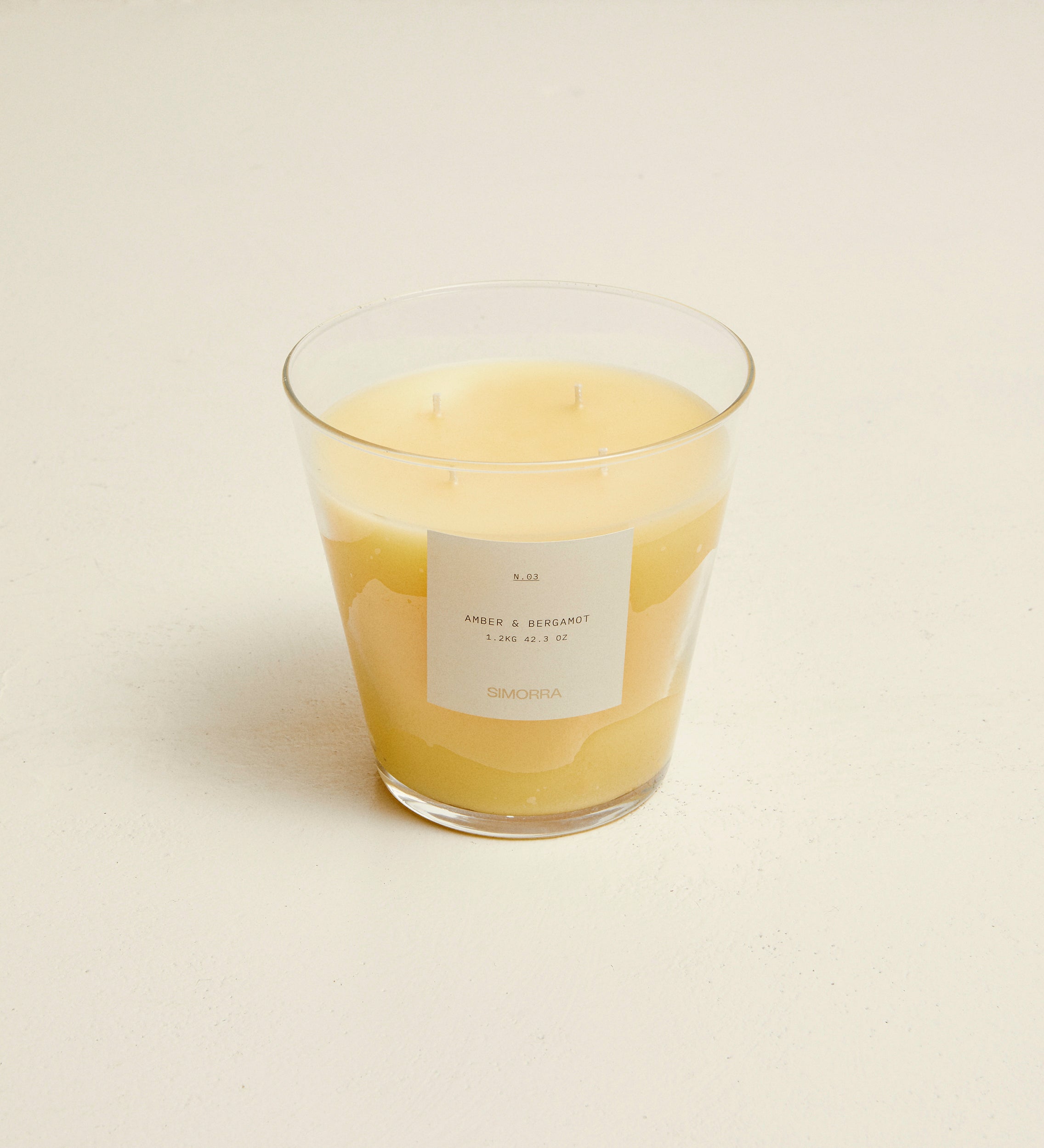 Amber &amp; Bergamot XL candle