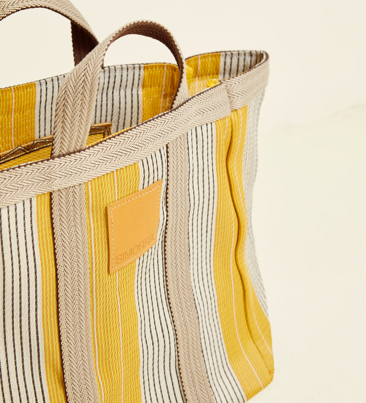 Rust tote bag