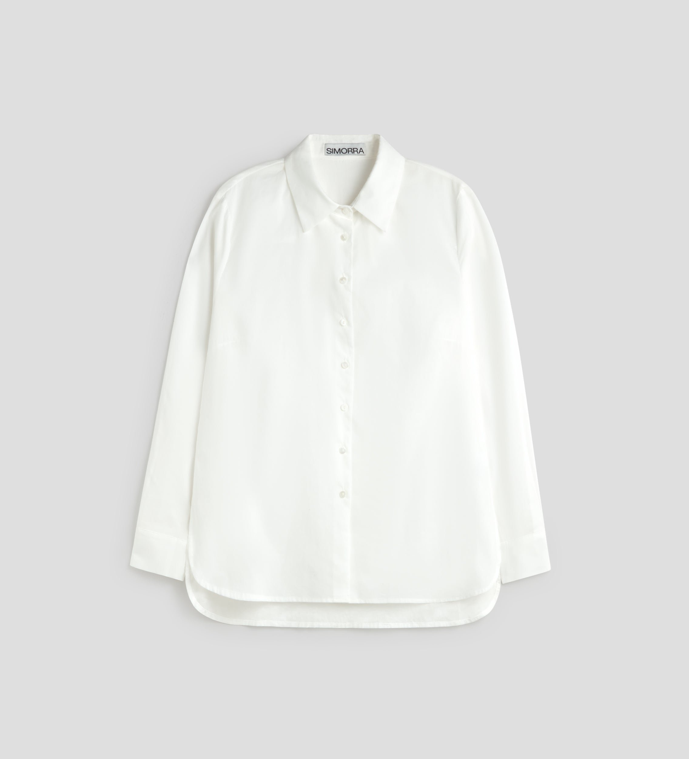 Chemise droite en coton