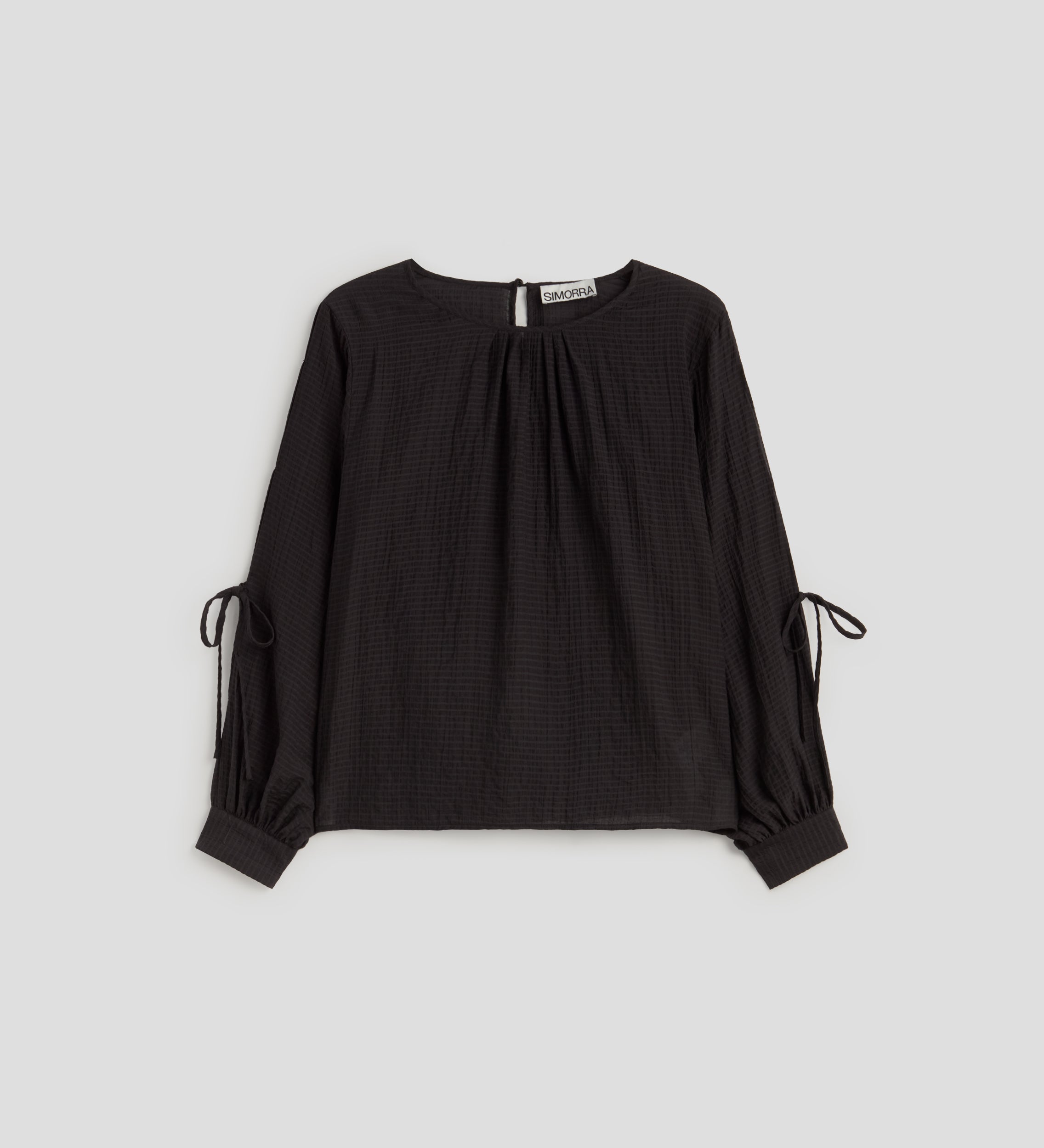 Blusa lazo manga