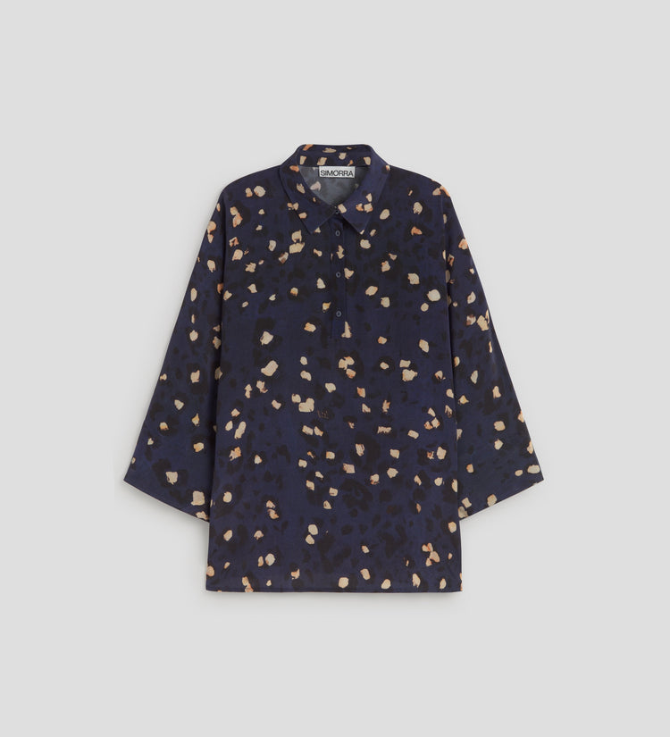 Chemisier imprimé oversize