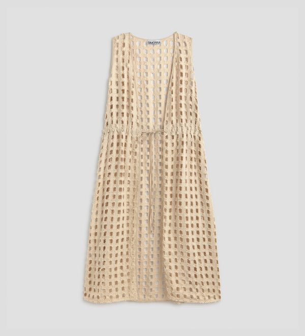 Long fantasy vest