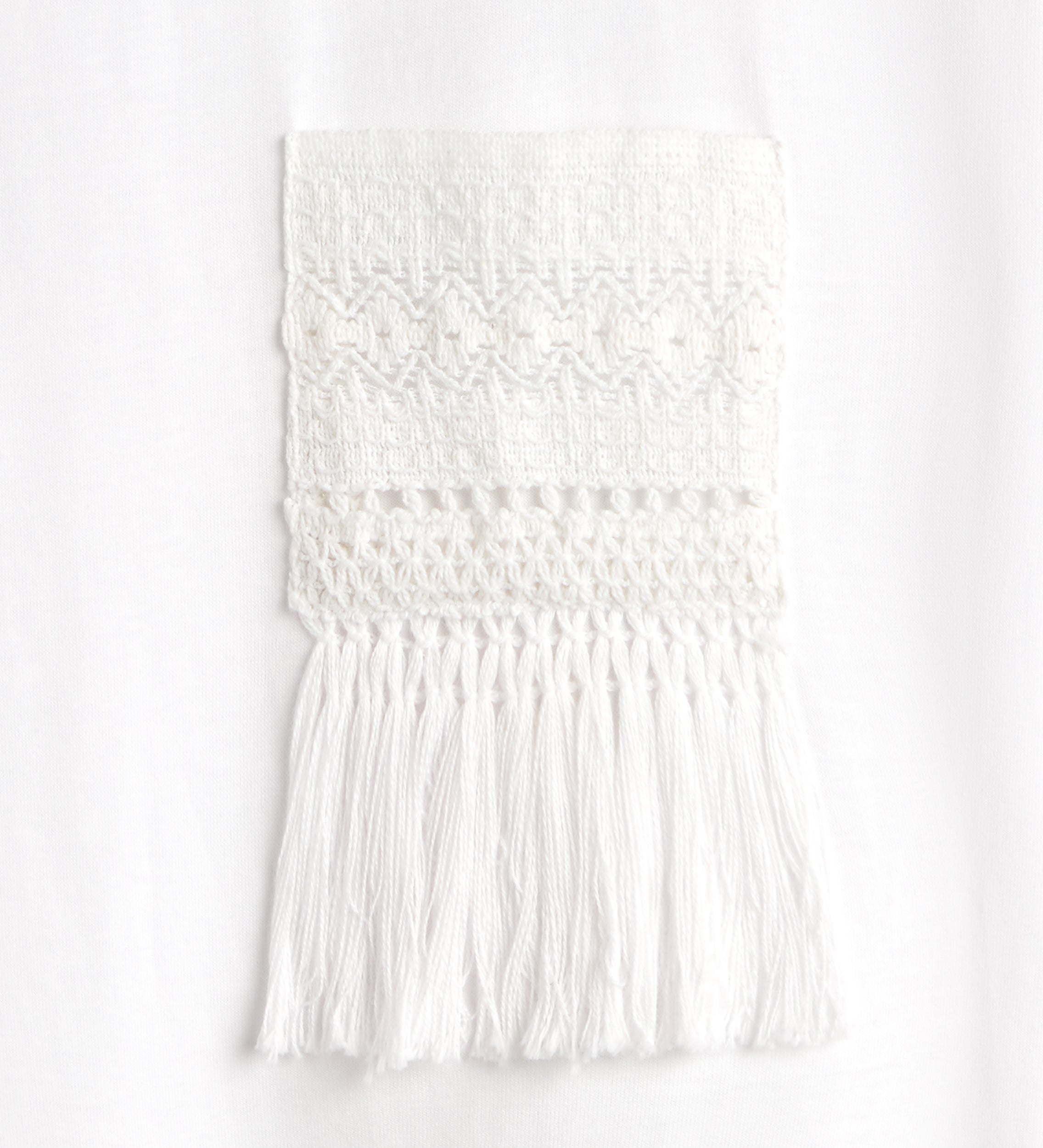 Crochet detail t-shirt