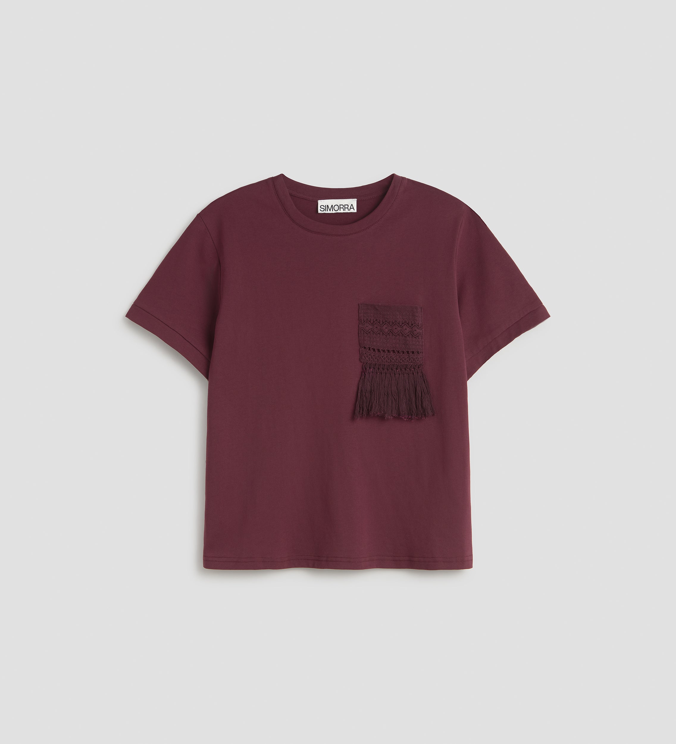 Crochet detail t-shirt