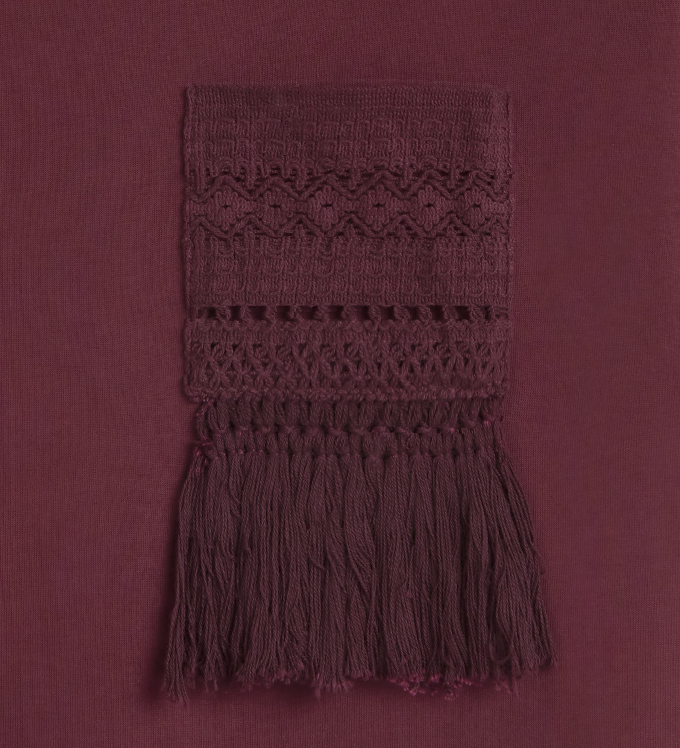 Crochet detail t-shirt