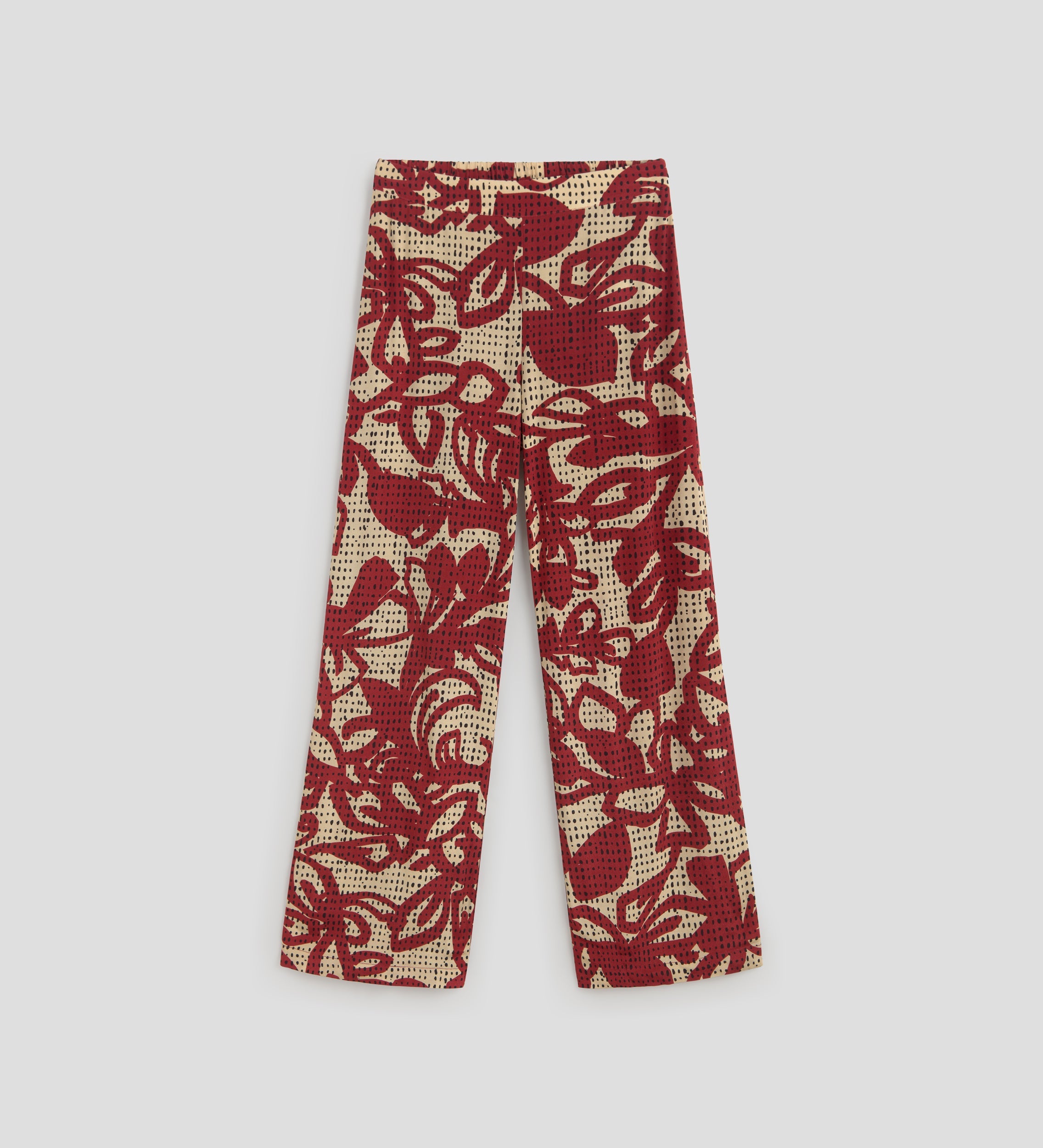 Pantalón fluido estampado