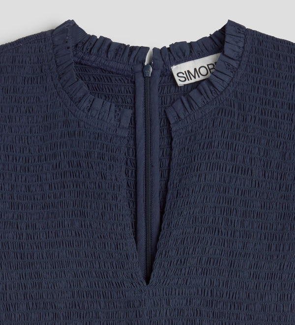 Embroidered cotton dress