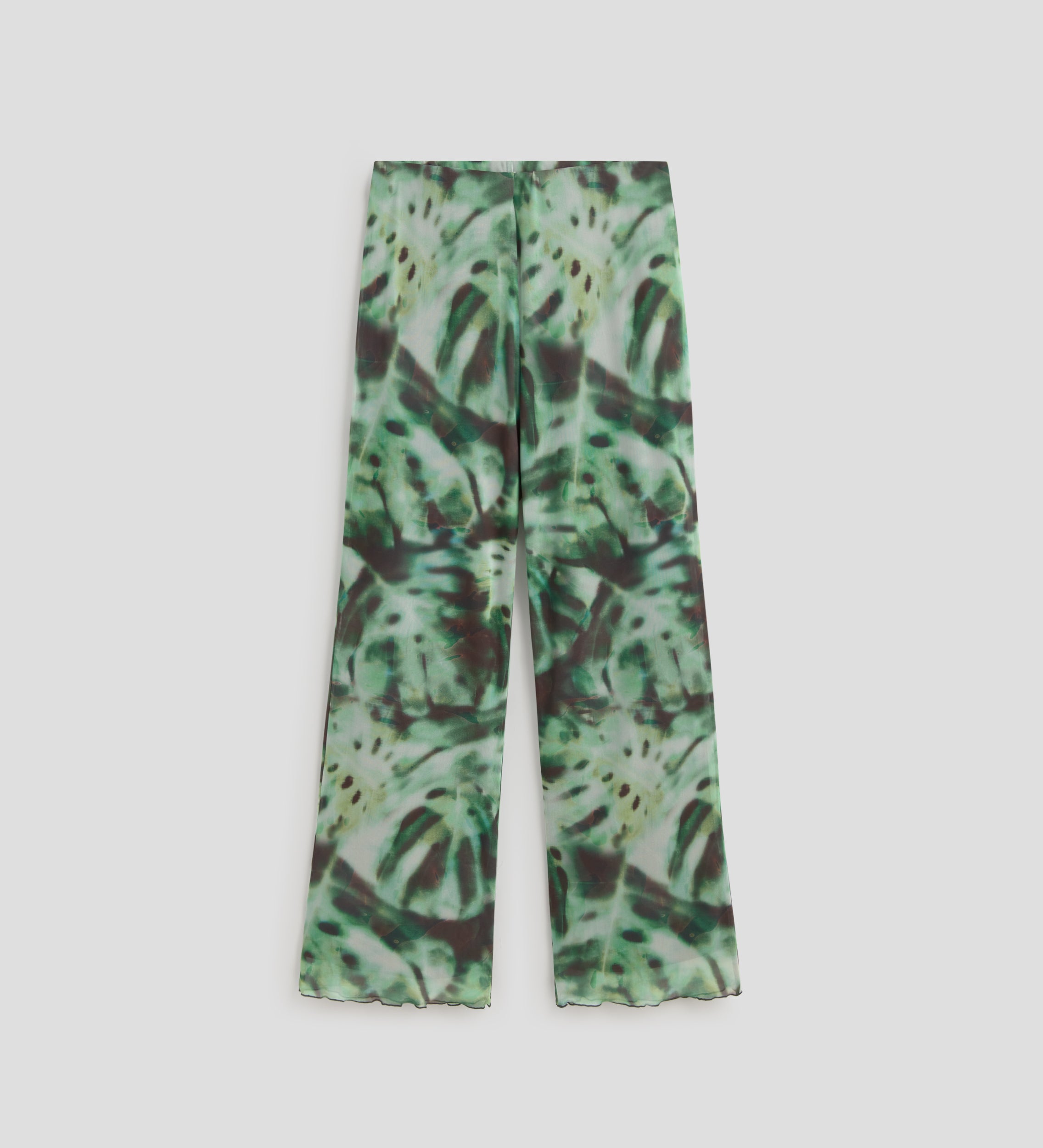 Pantalon en tulle imprimé
