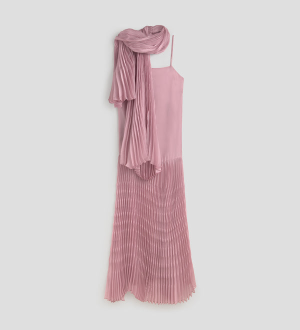 Long strapless dress