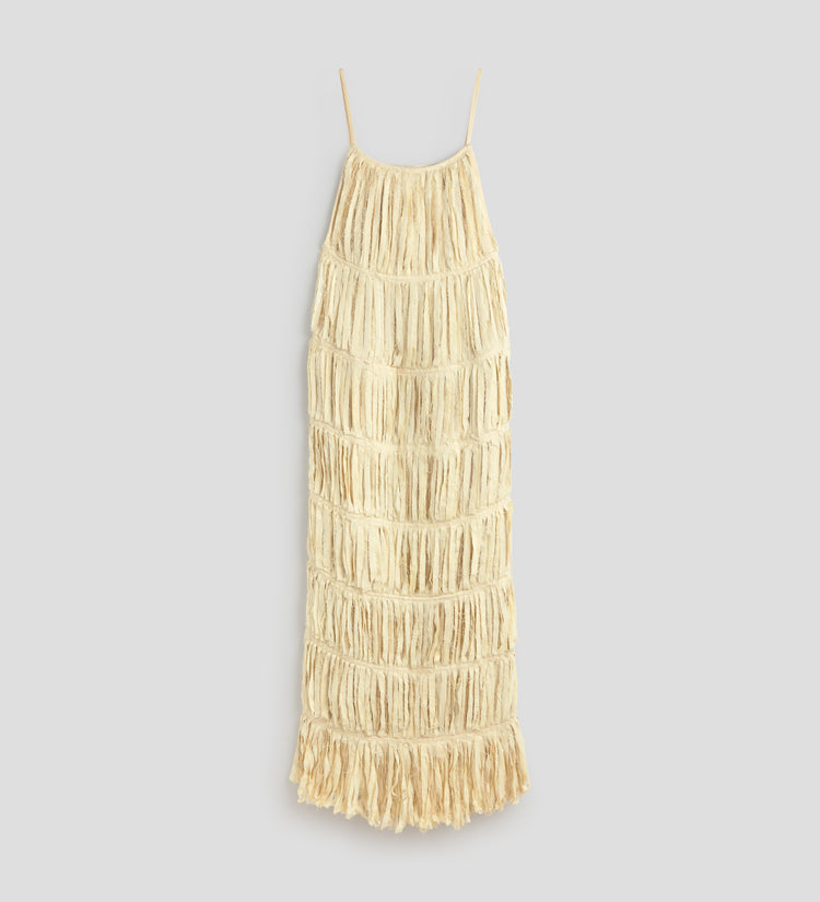 Vestido tirantes cintas