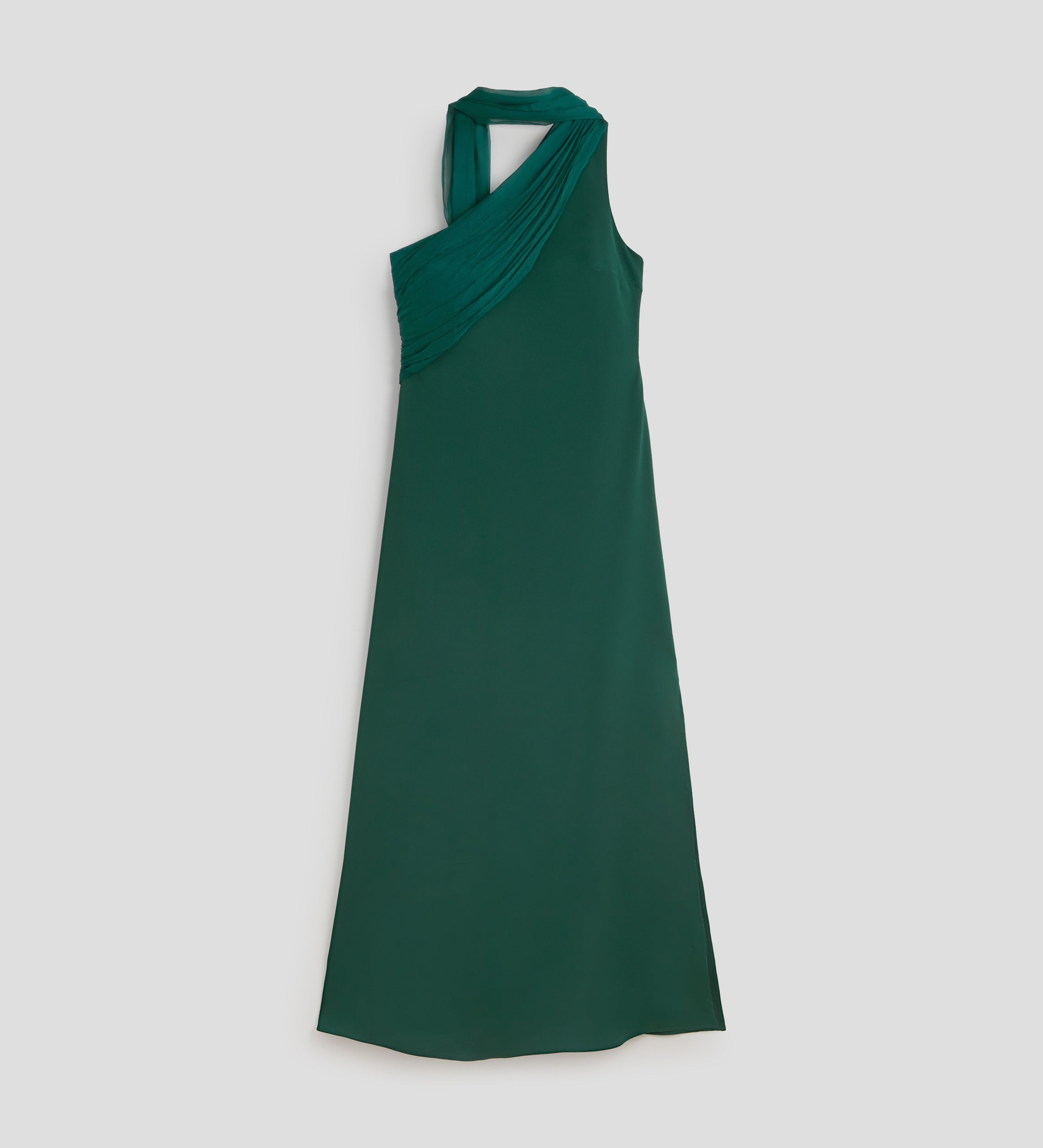 Long asymmetrical dress
