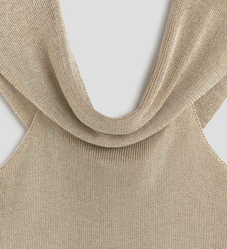 Top punto lurex