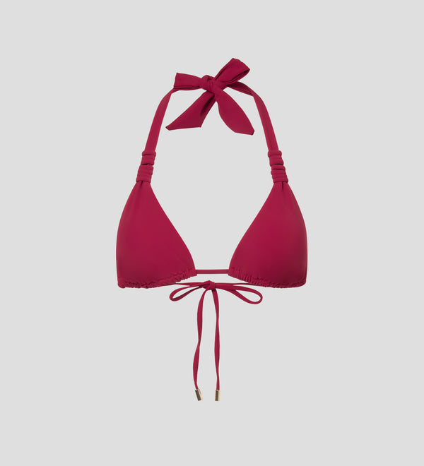Top de bikini triangular