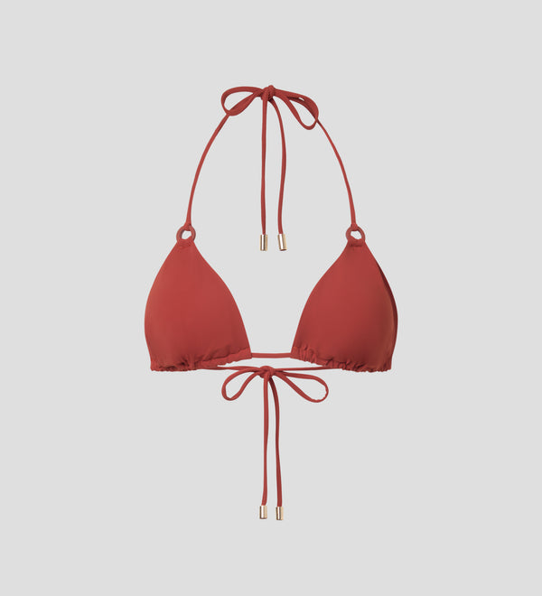 Top de bikini triangular