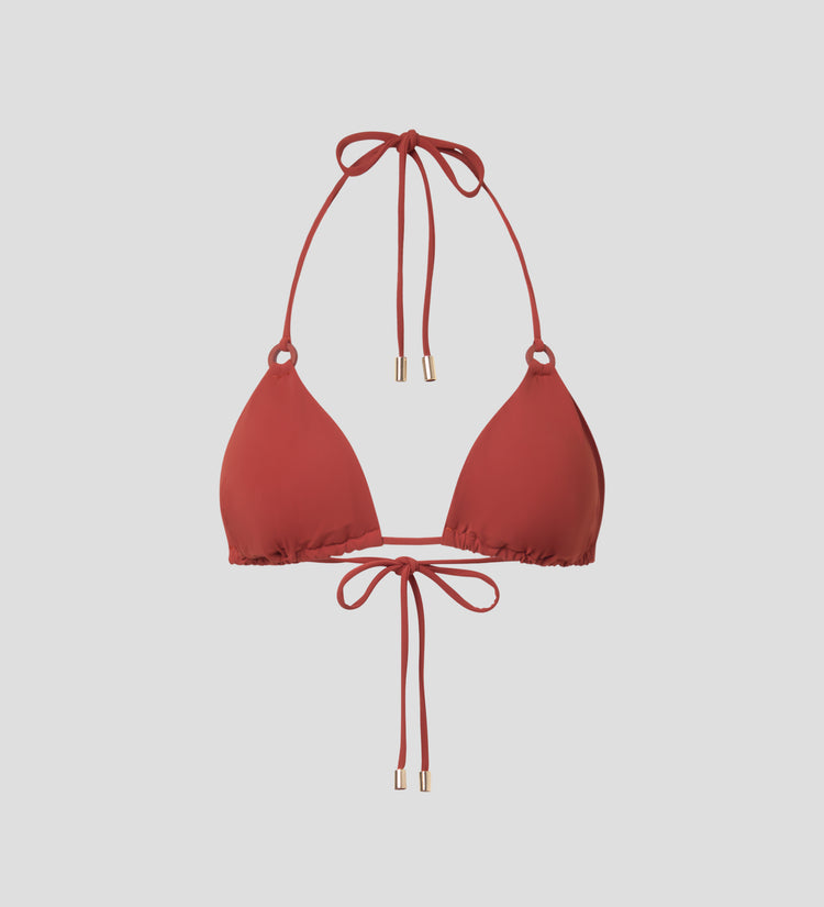 Top de bikini triangular