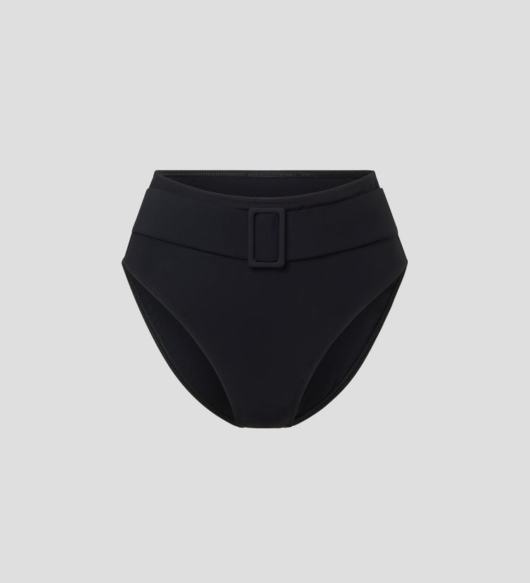 High-rise bikini bottoms