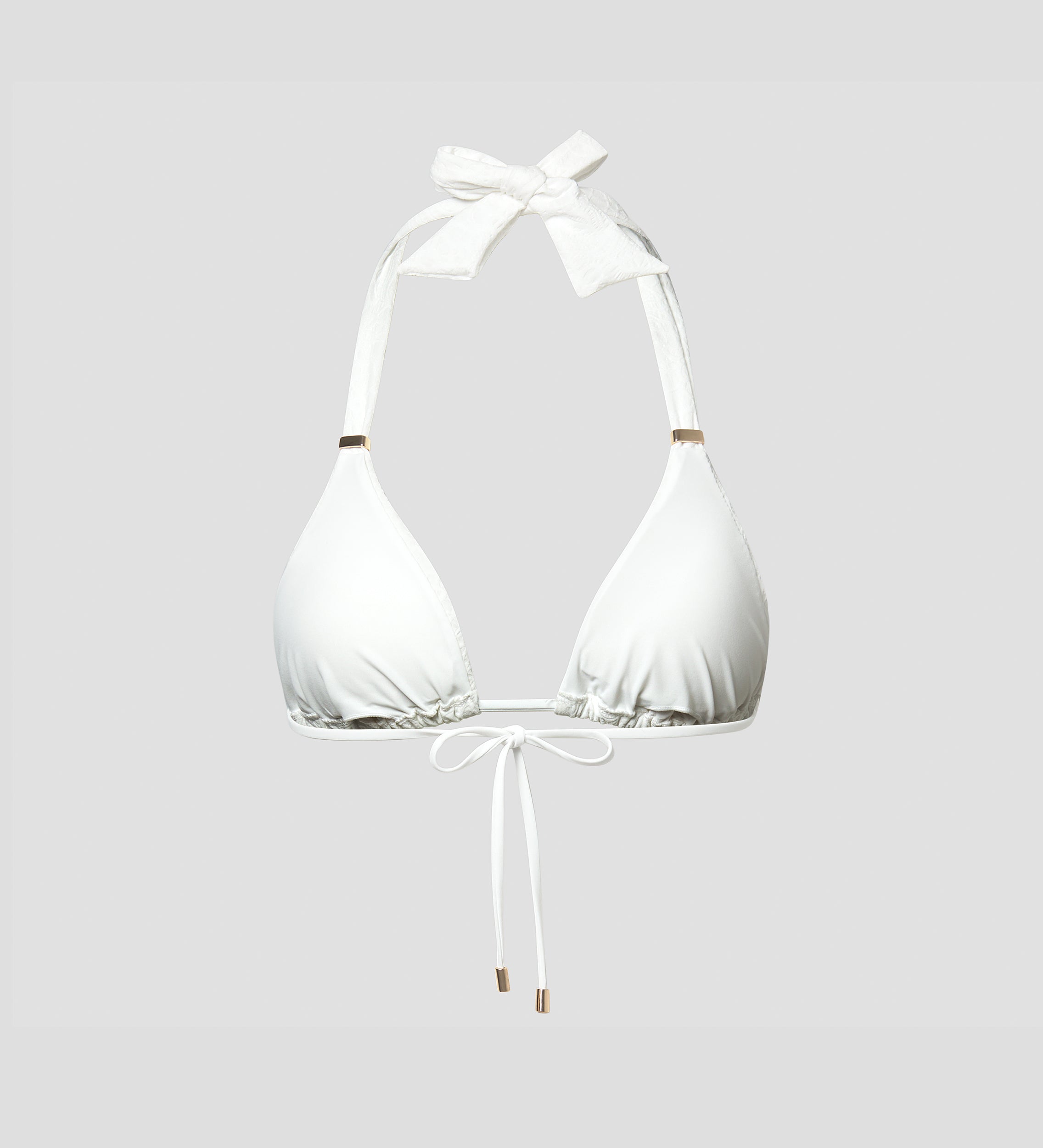 Top de bikini jacquard