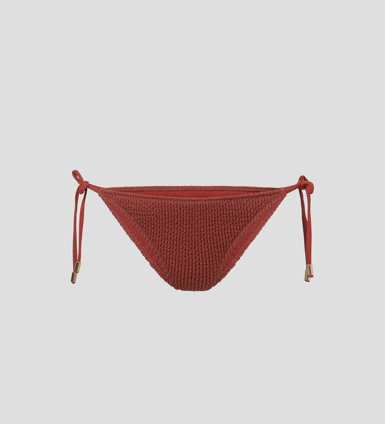 Bas de bikini texturé