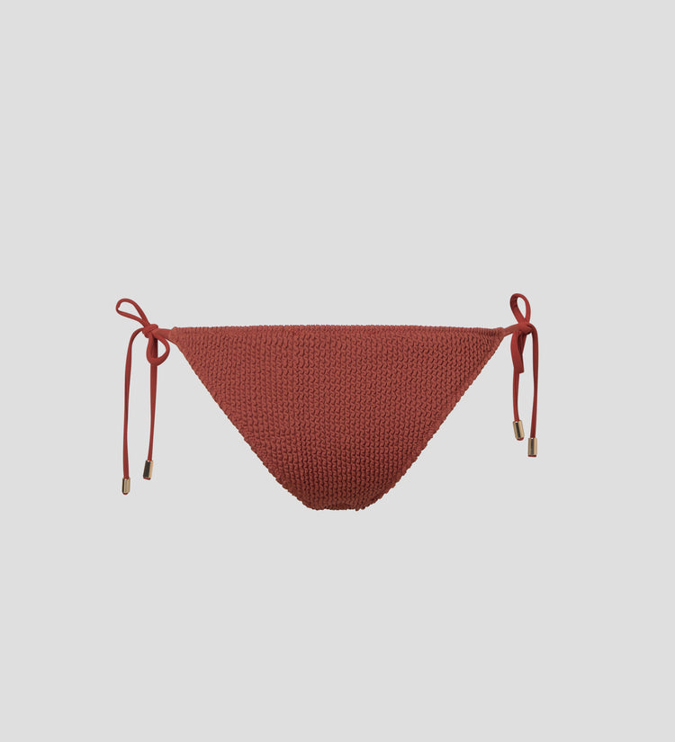 Bas de bikini texturé