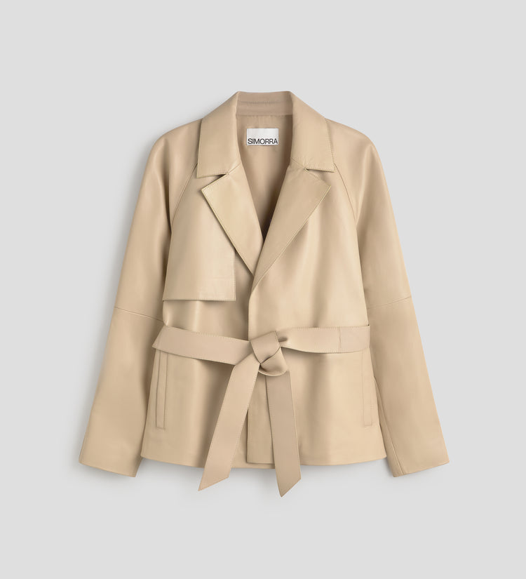 Trench court en nappa