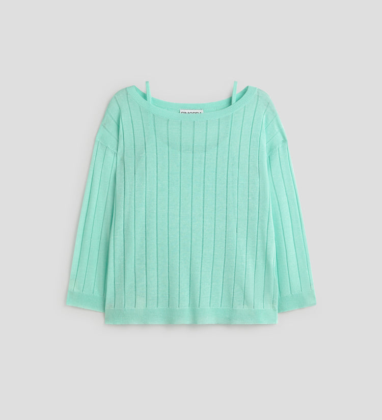 Jersey holgado calados