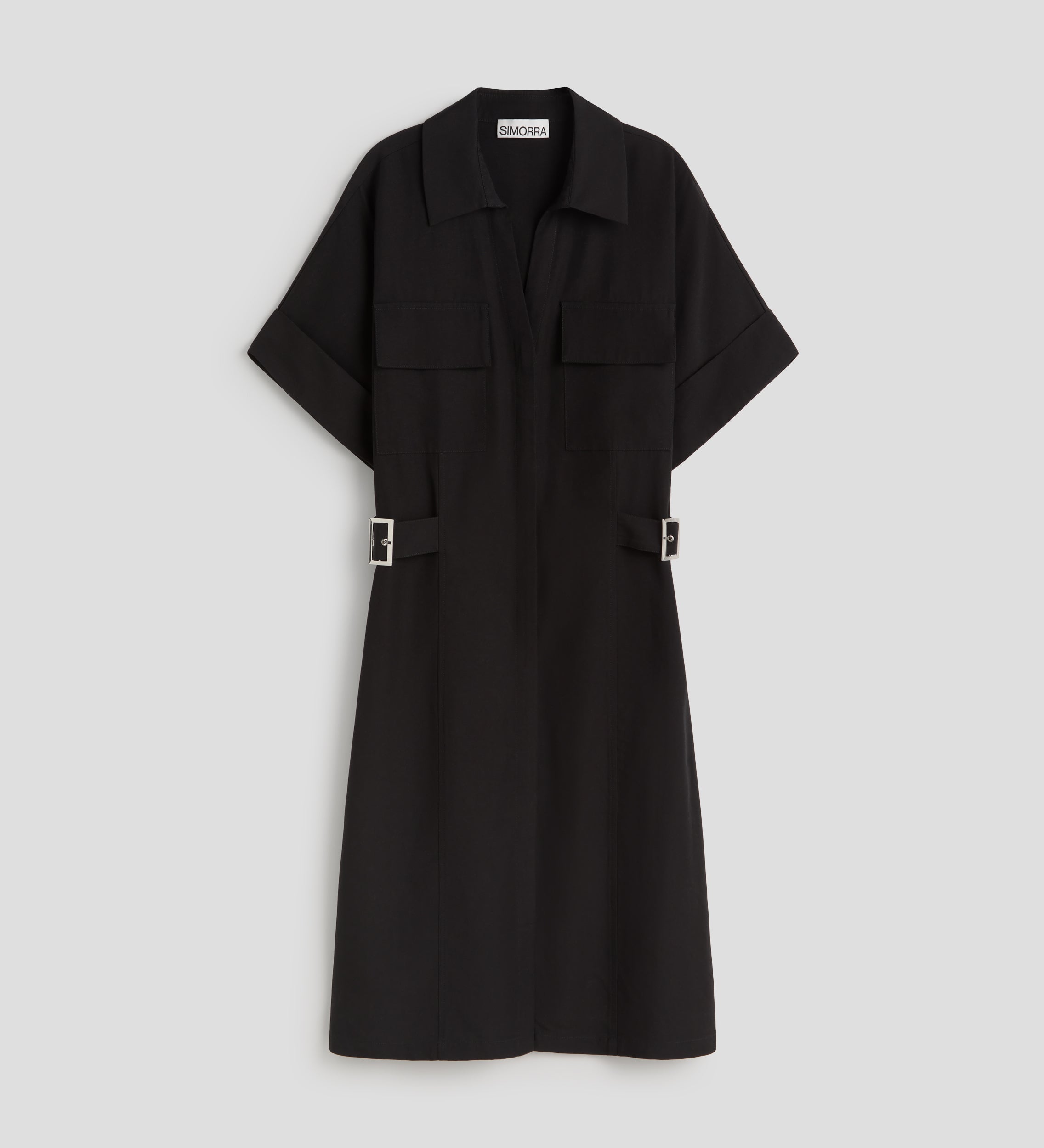Robe-chemise à boucles