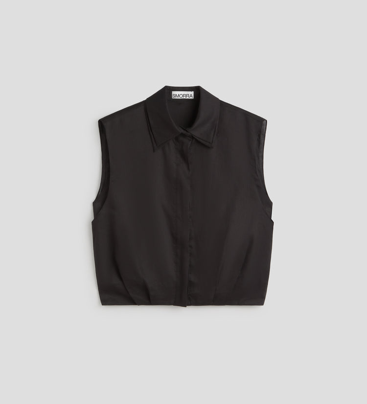 Camisa corta superposición