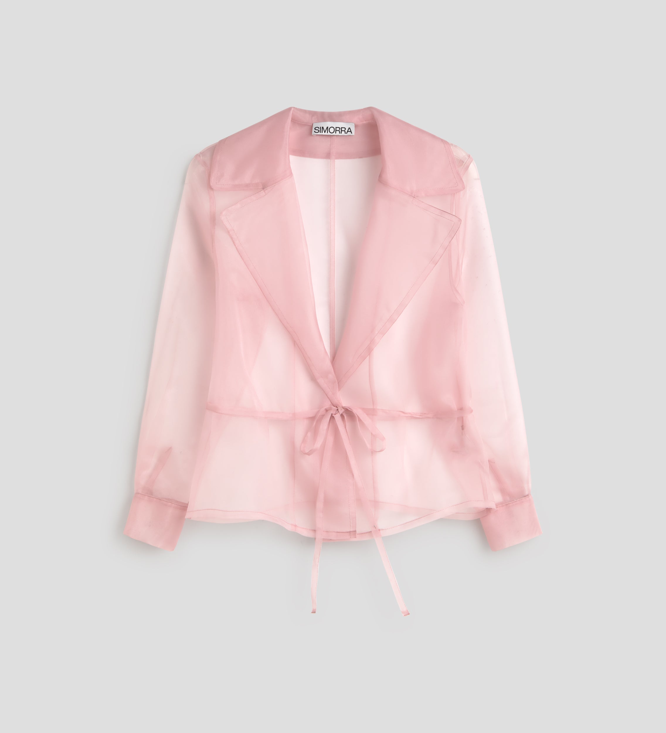 Chaqueta de organza