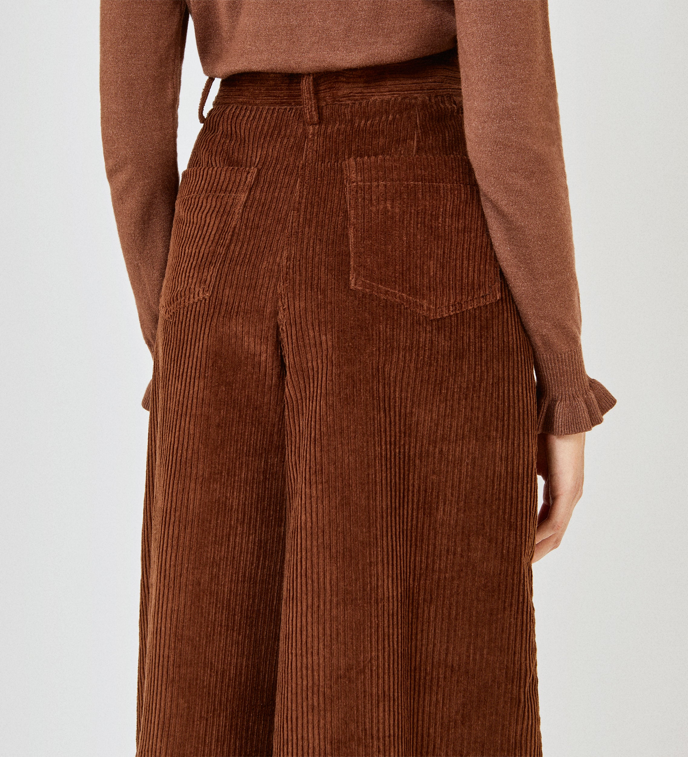 Falda pantalón pana