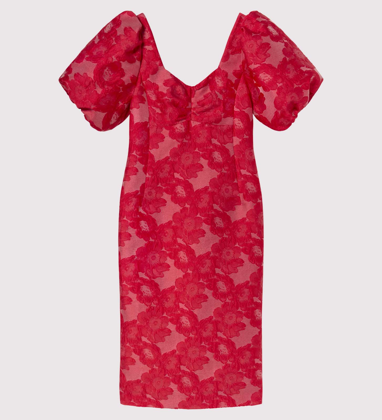 Vestido tubo manga