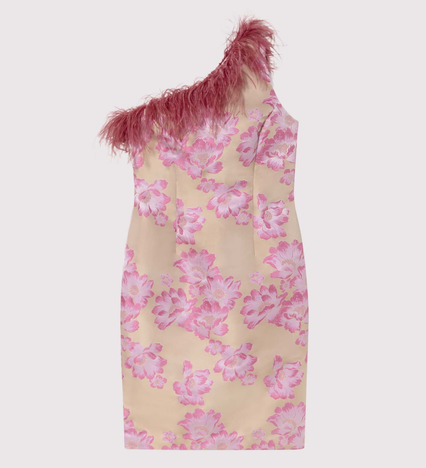 Asymmetric tube dress