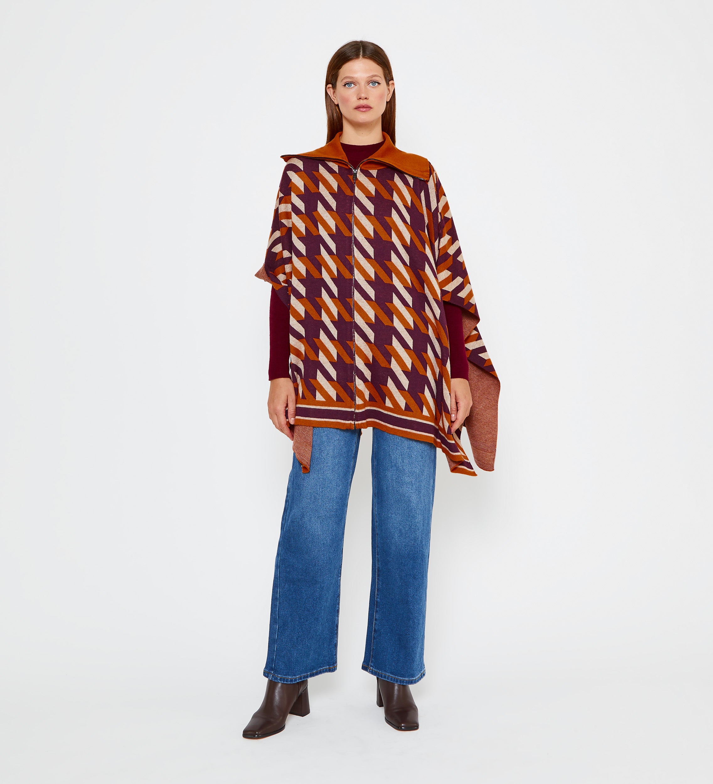 Capa jacquard tricot