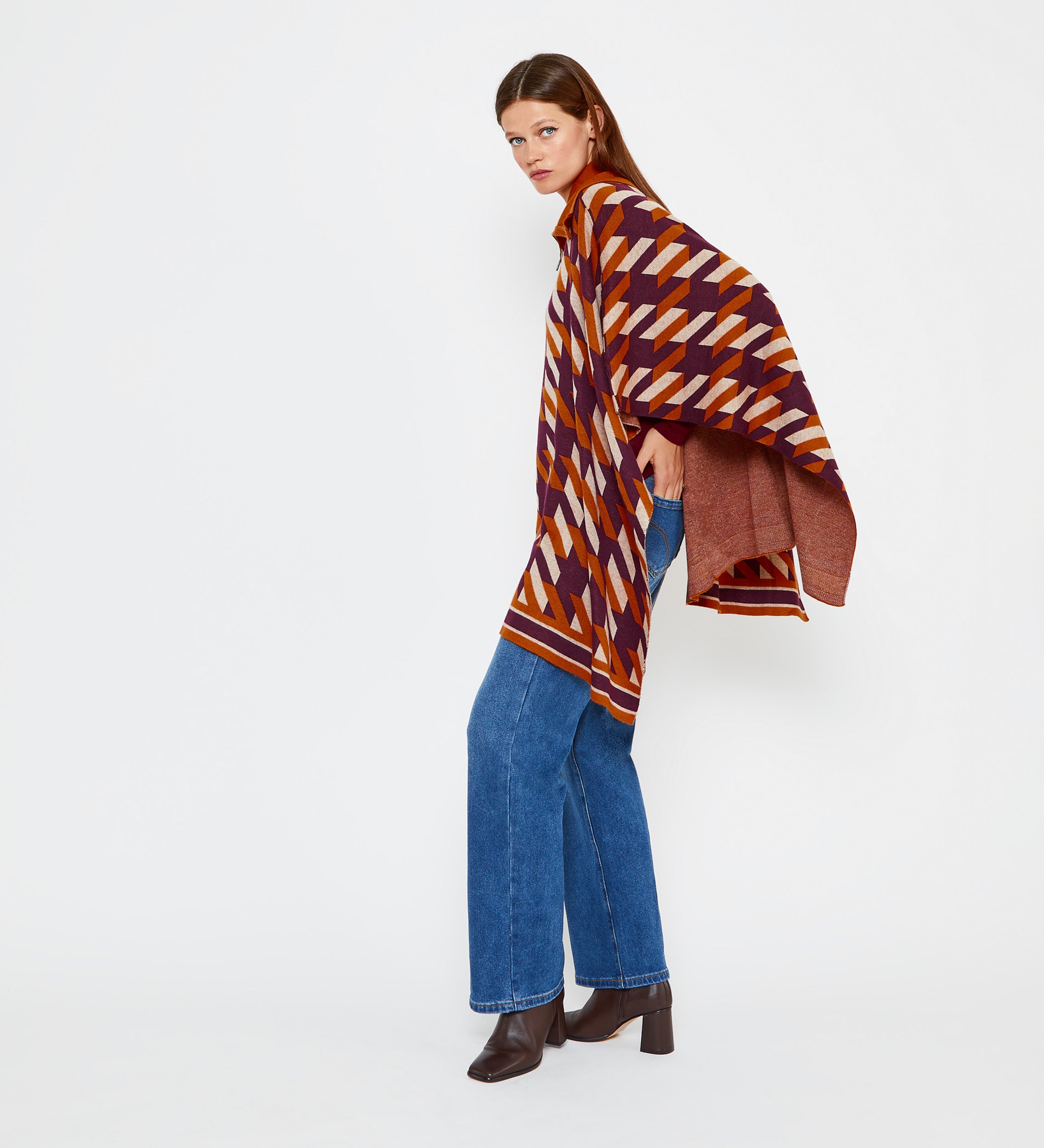 Capa jacquard tricot