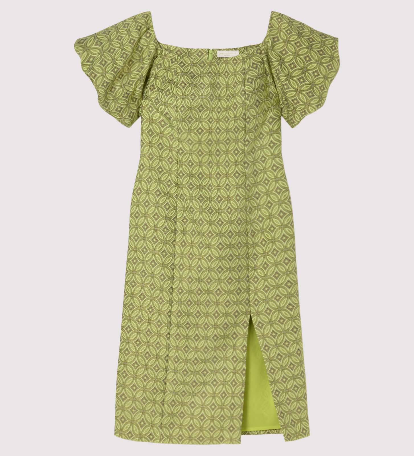 Vestido tubo Jacquard