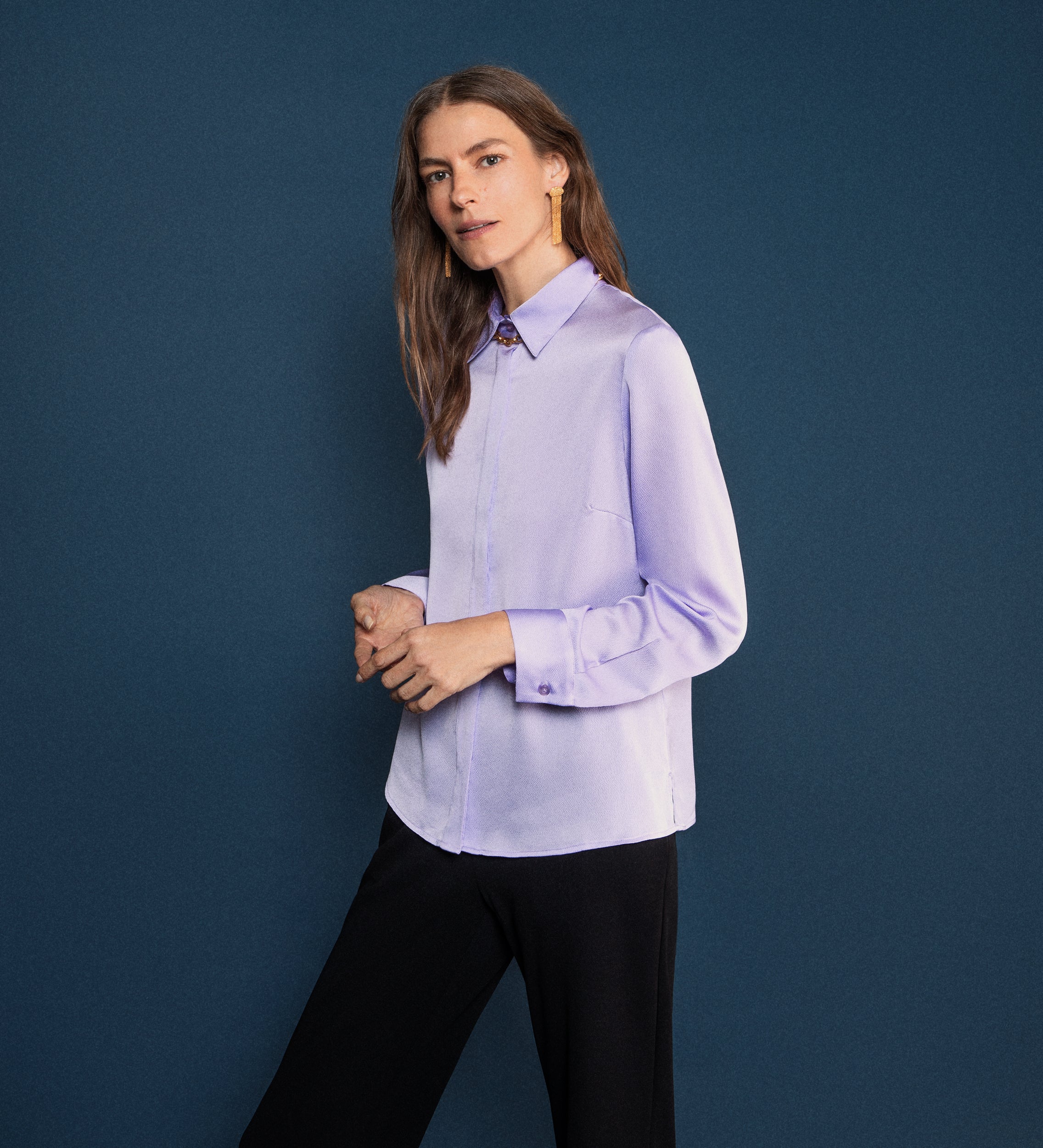 Camisa corte recto