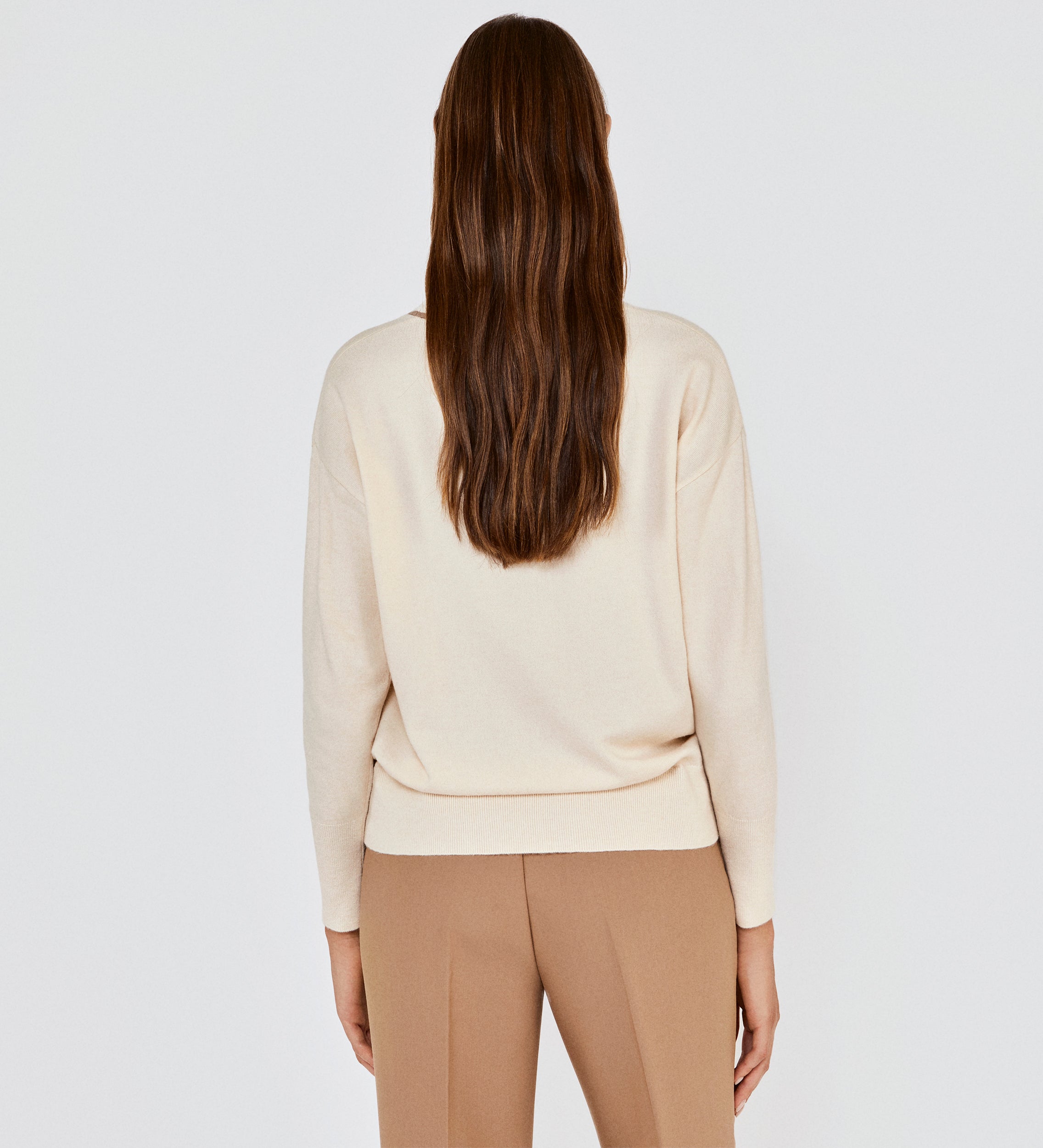 V-neck cardigan