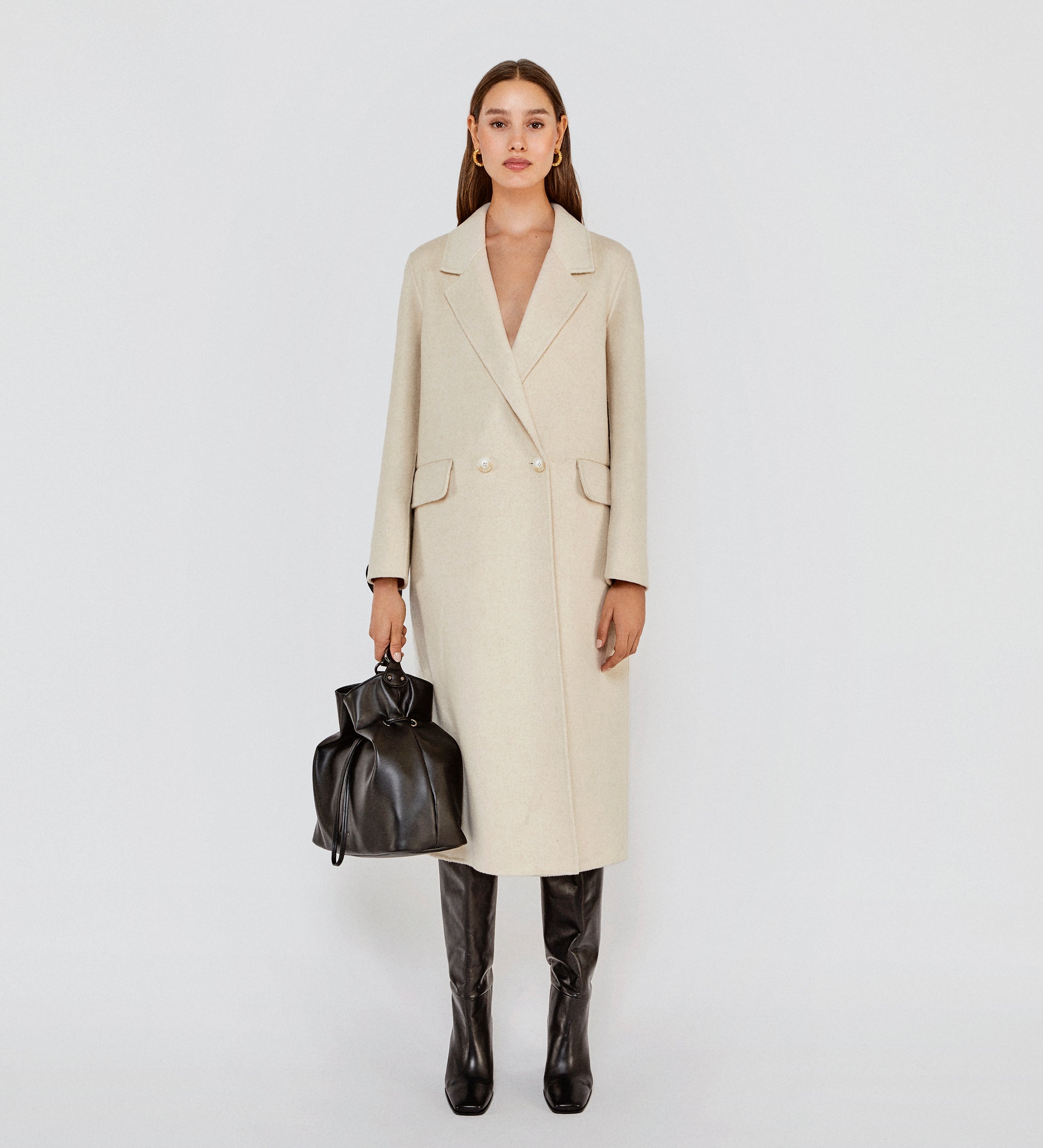 Long wool coat