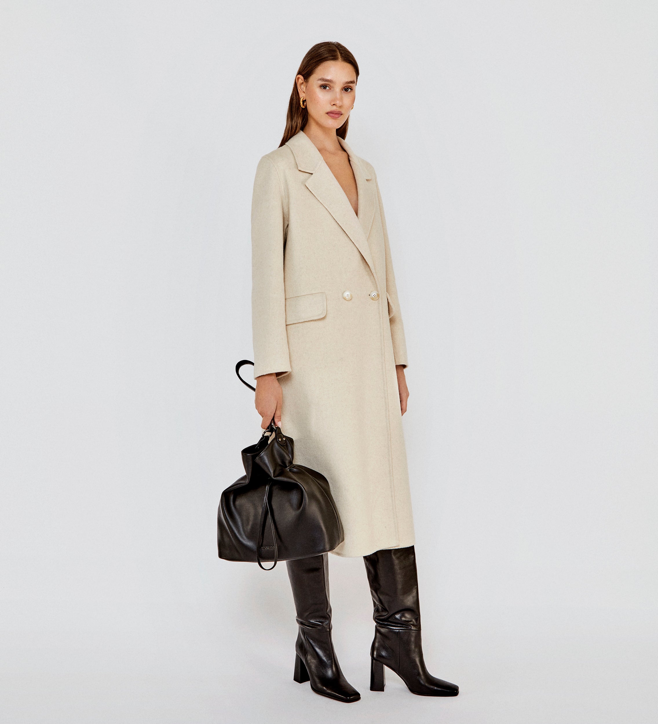 Long wool coat