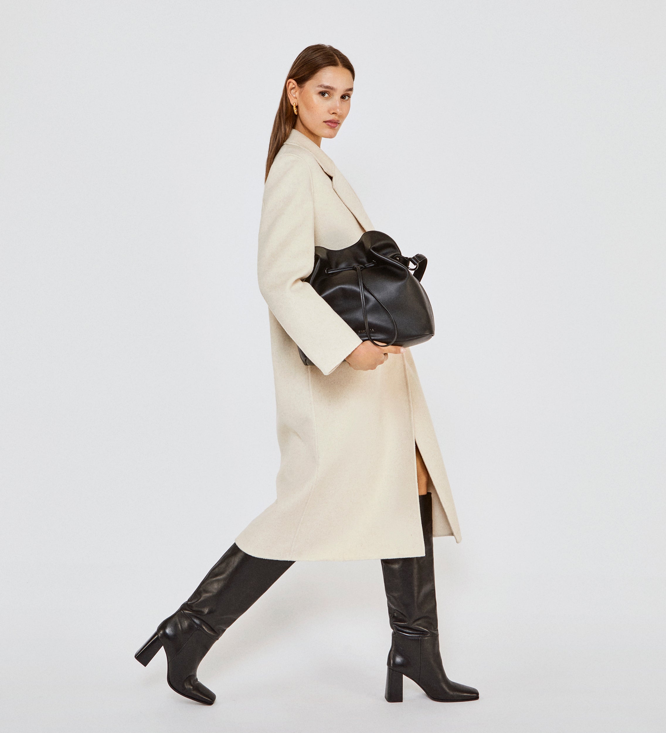 Long wool coat
