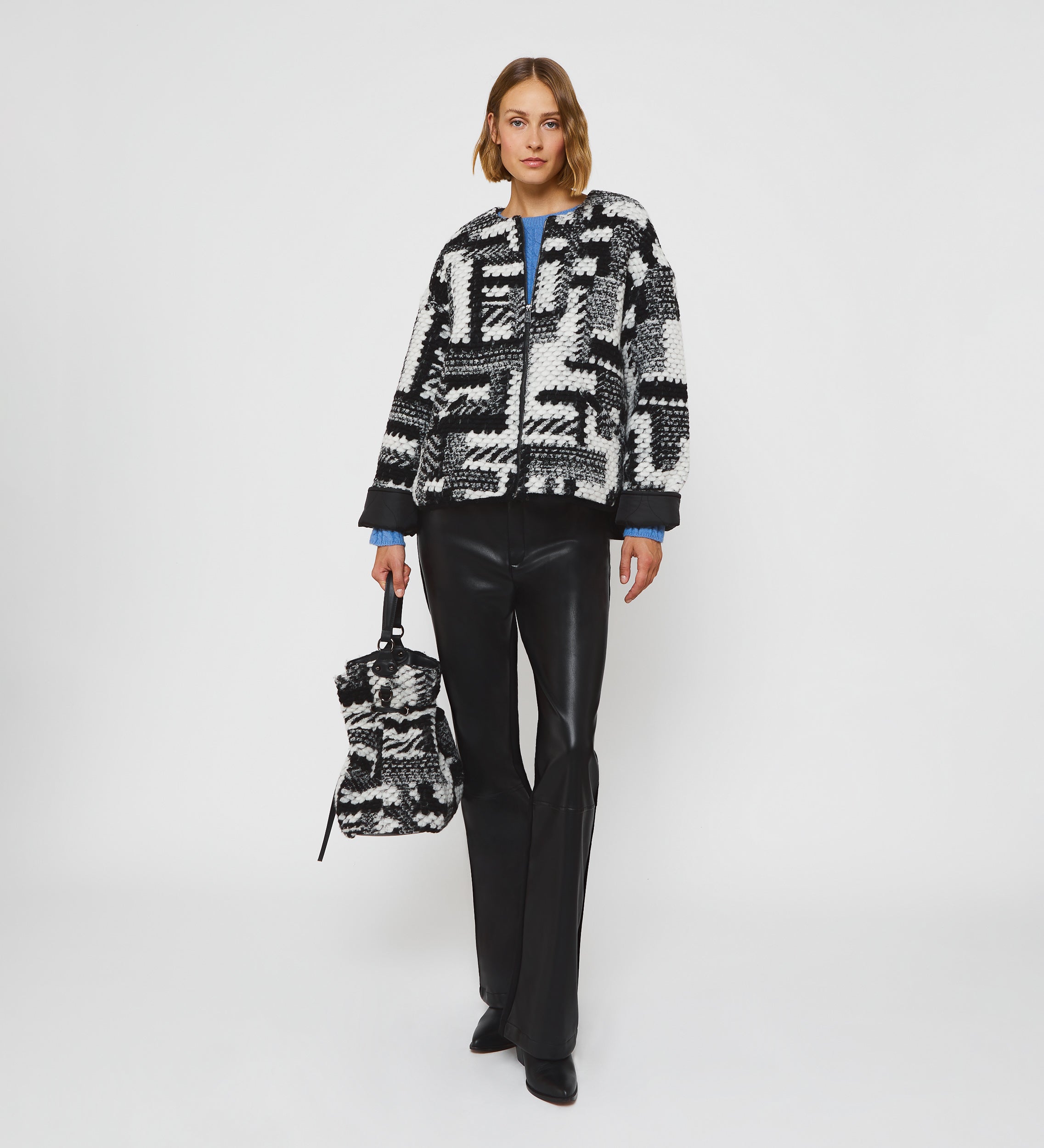 Chaquetón reversible fantasía