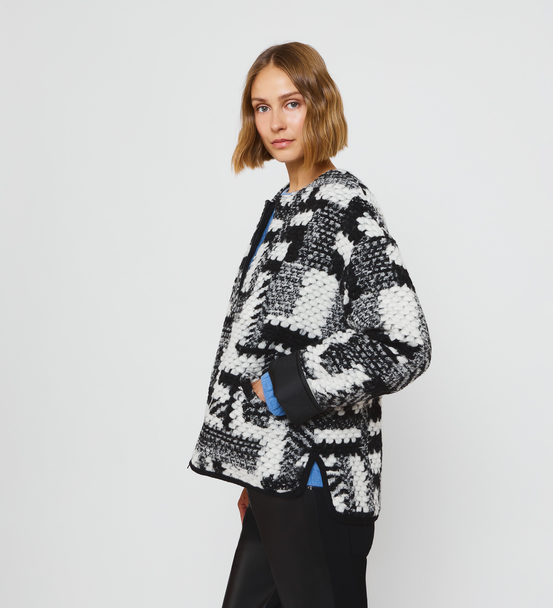 Chaquetón reversible fantasía