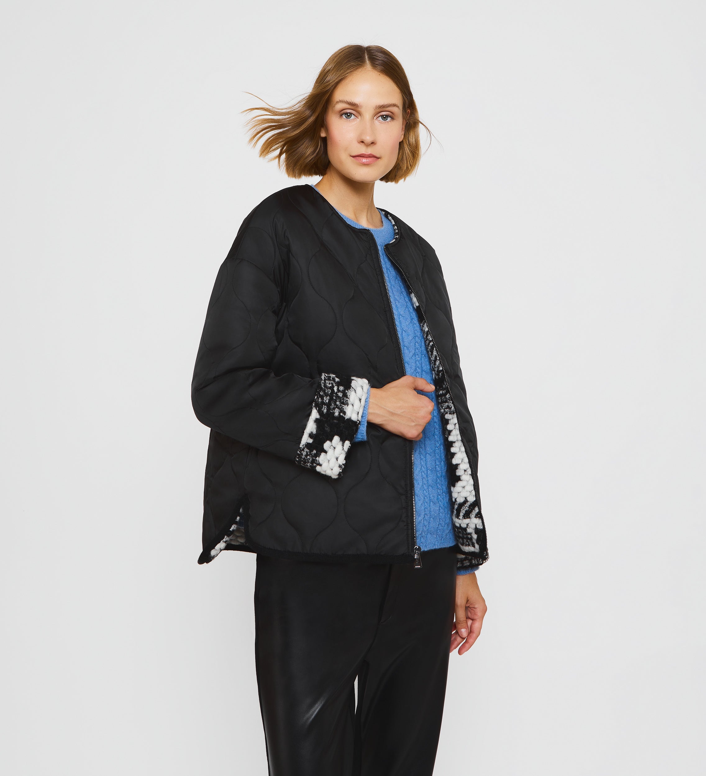Chaquetón reversible fantasía