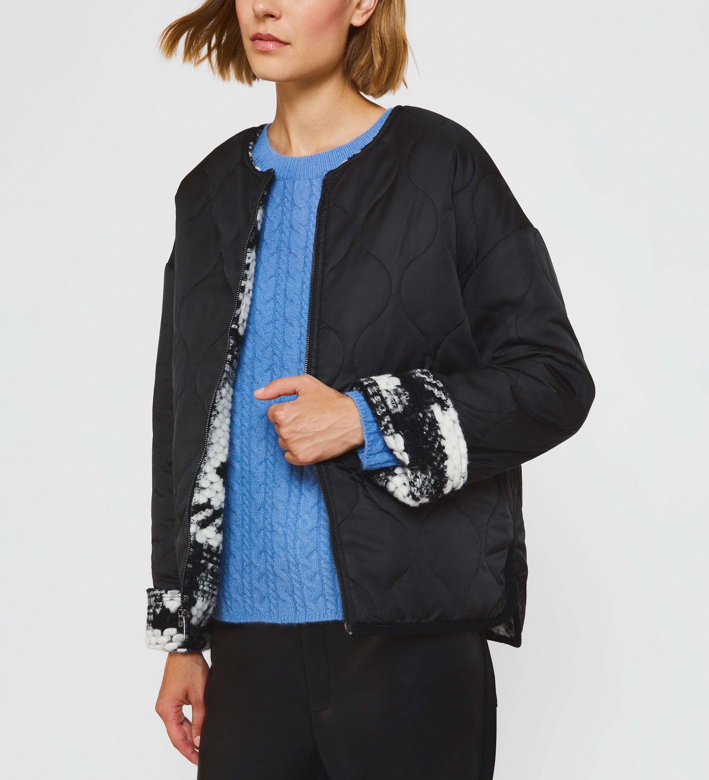 Chaquetón reversible fantasía