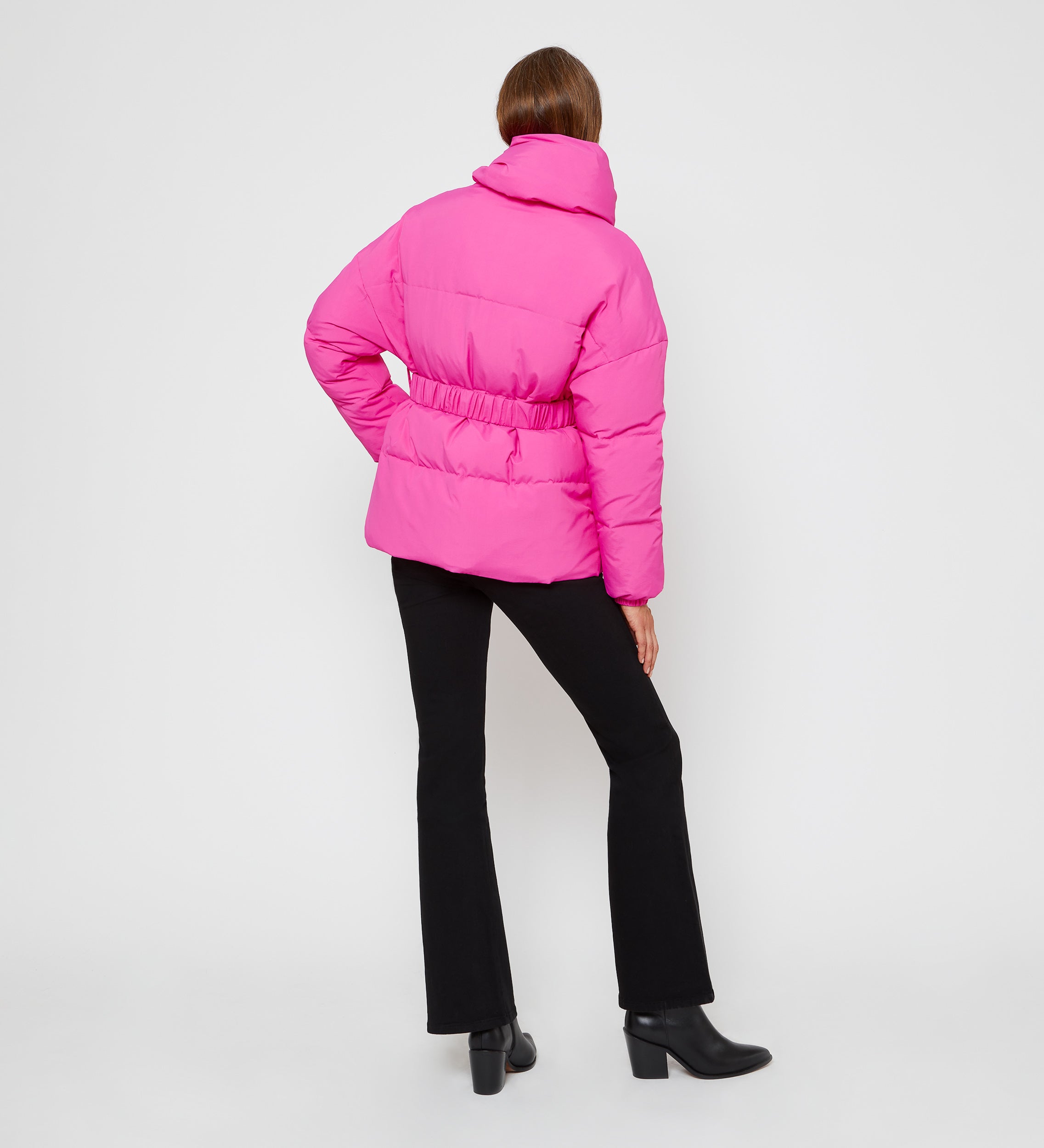 Parka cruzada volumen