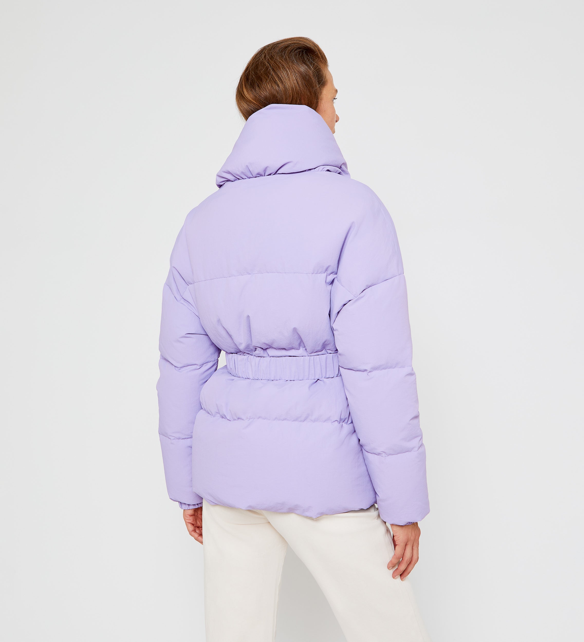 Parka cruzada volumen
